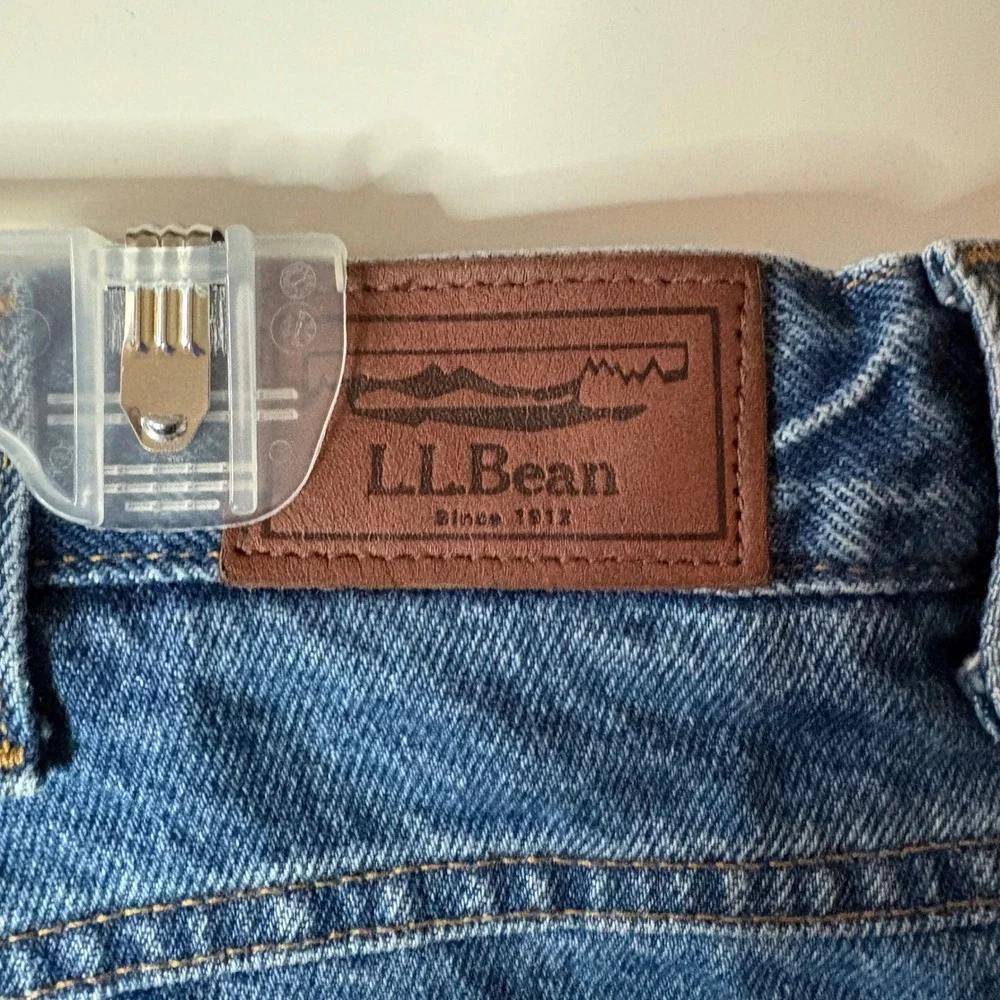 L.L. Bean VTG Comfort Waist Straight Leg Jeans Mens 40x29 Blue Cotton Gorpcore